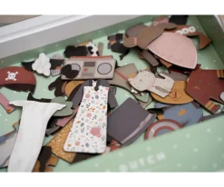 Niños Little Dutch Tablero Magnético Jim y Rosa