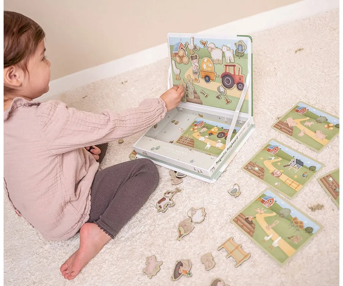 Niños Little Dutch Tablero Magnético Little Farm