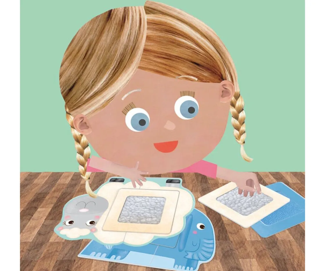 Niños HEADU Tactile Animals Montessori