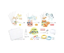 Djeco Taller Perlas Amigos Peludos^Niños Manualidades Para Niños