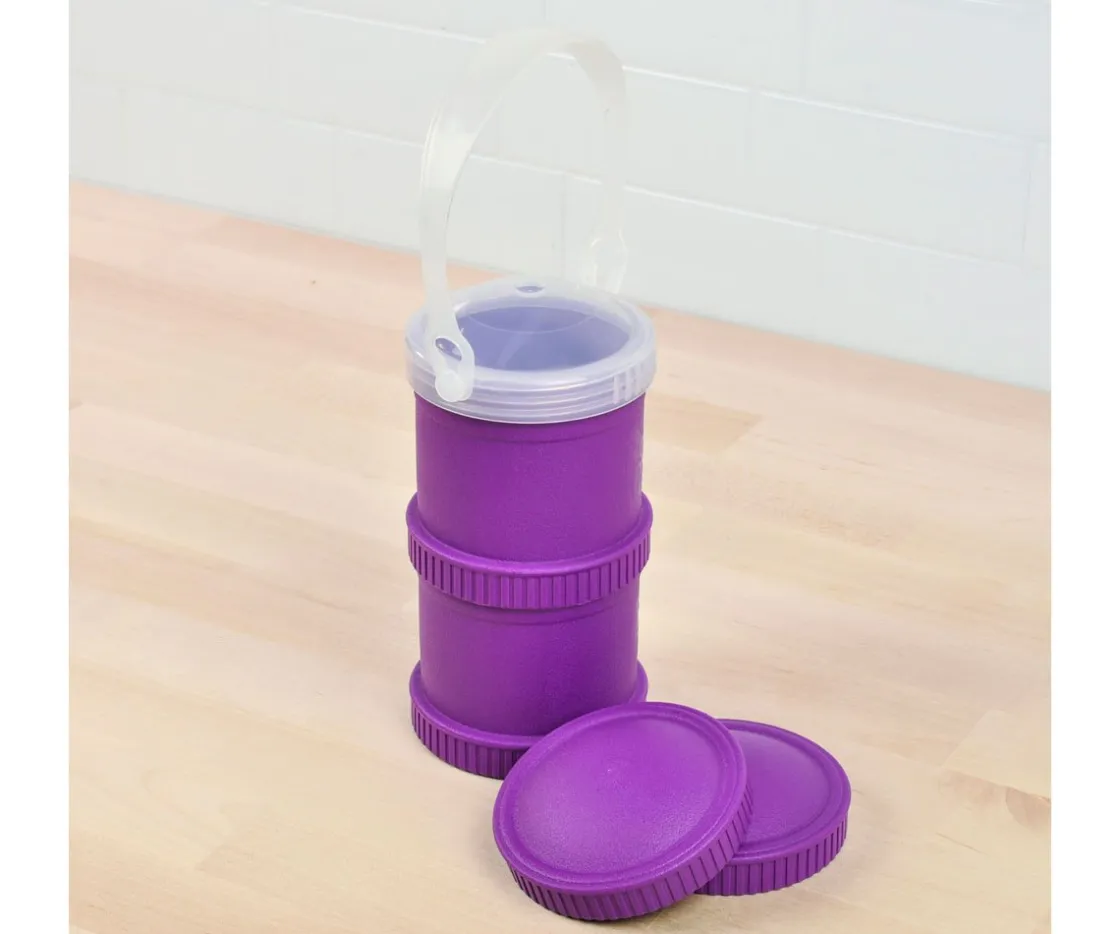 Re-Play Tapa con Asa Replay para Botes Snacks^ Fiambreras Infantiles