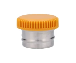 Tutete Tapón con Base Metal para Botella Acero Mostaza^ Botellas Para Personalizar
