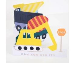 Meri Meri Tarjeta de Cumpleaños Construction^Niños Manualidades Para Niños