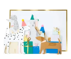 Meri Meri Tarjeta de Cumpleaños Dogs^Niños Manualidades Para Niños