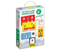 Banana Panda Tarjetas Let's Write and Wipe Vehicles^Niños Juguetes Niños 3 Años