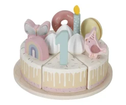 Niños Little Dutch Tarta de Cumpleaños Rosa