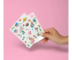 Omy Tatuajes Unicornio Lily Neón^Niños Pintura De Uñas, Brillos Y Tattoos