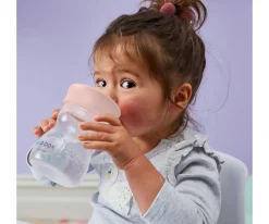 b.box Taza con Borde de Entrenamiento Blush^ Vasos Antiderrame