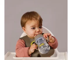 b.box Taza con Pajita Flexible Batman^ Vasos Antiderrame