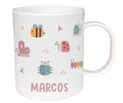 Tutete Taza de Plástico Personalizada Bugs
