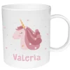 Tutete Taza de Plástico Personalizada Magical Unicorn