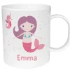 Tutete Taza de Plástico Personalizada Sirena