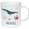 Tutete Taza de Plástico Personalizada Ocean