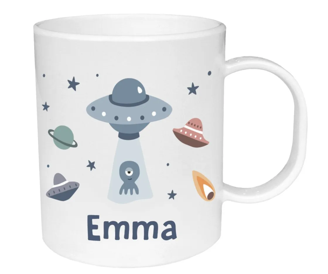 Tutete Taza de Plástico Personalizada The Martians^ Colecciones Vuelta Al Cole