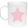 Tutete Taza de Plástico Personalizada Estrella Rosa