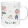 Tutete Taza de Plástico Personalizada The Three Little Pigs^ Colecciones Vuelta Al Cole