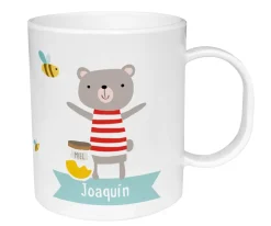Tutete Taza de Plástico Personalizada Osito^ Tazas Para Personalizar
