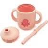 Sassi Taza de Silicona con Pajita Pulpo 120ml