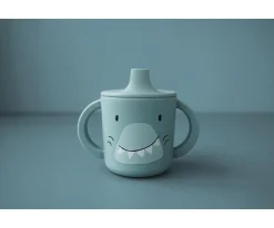 Trixie Taza de Silicona Mr. Shark^ Vasos Antiderrame