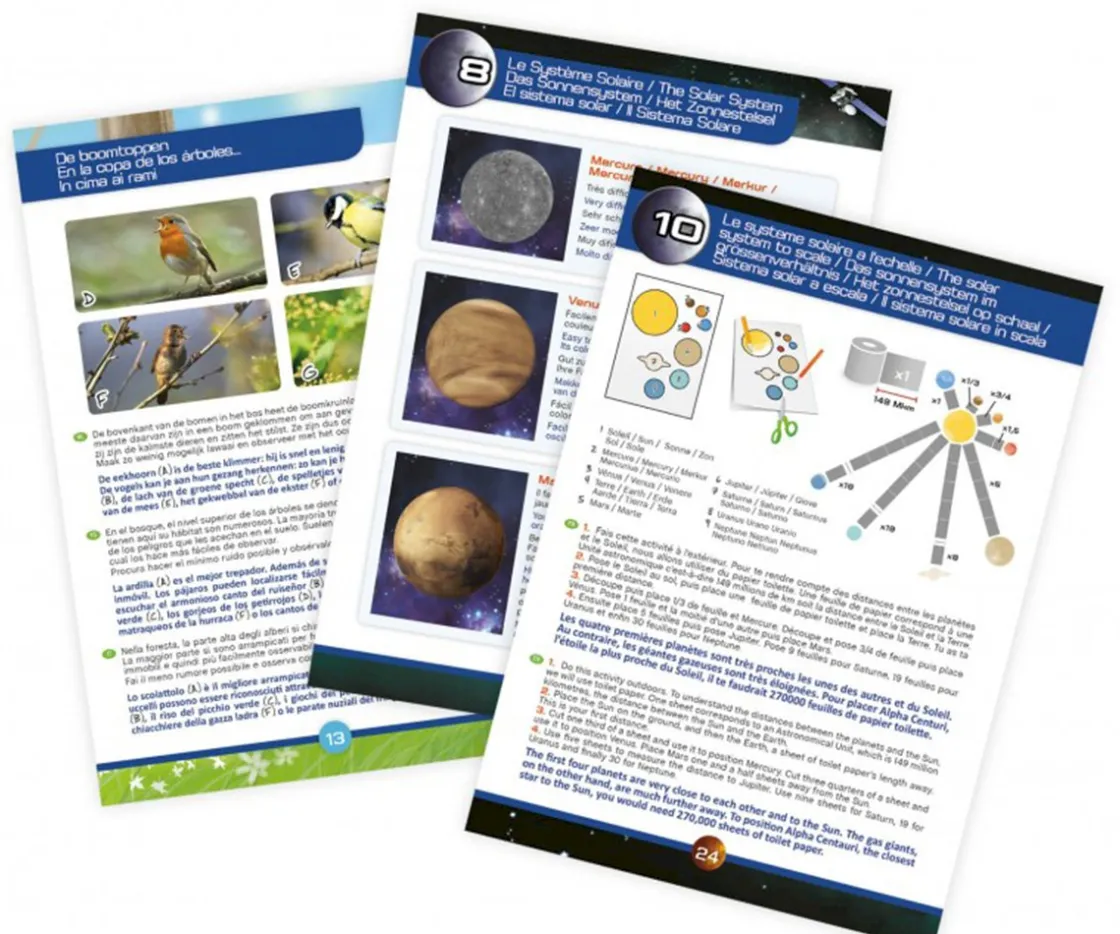 Buki Telescopio con 15 Actividades^Niños Juguetes Niños 8 Años