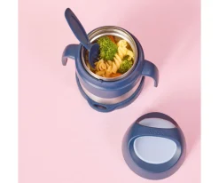 b.box Termo con Cuchara / Tenedor 335 ml Midnight^ Termos Infantiles