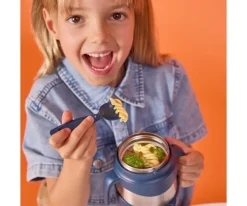 b.box Termo con Cuchara / Tenedor 335 ml Midnight^ Termos Infantiles