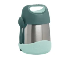 b.box Termo con Cuchara / Tenedor 335 ml Emerald Forest^ Termos Infantiles