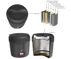 Carl Oscar Termo para Sólidos LunchJar Araña^ Comer Al Aire Libre