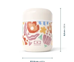 Monbento Termo Sólidos Graphic Papercut 280 ml