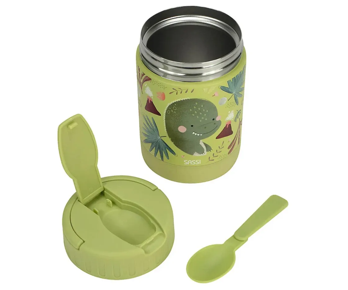 Sassi Termo Sólidos 350ml Dinosaurio^ Termos Infantiles