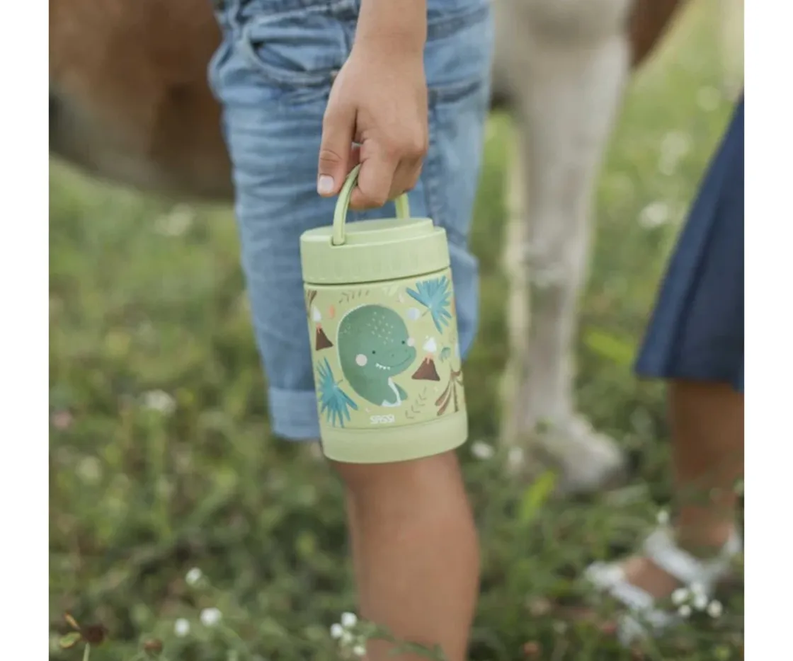 Sassi Termo Sólidos 350ml Dinosaurio^ Termos Infantiles