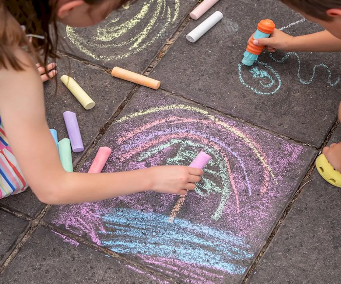 Niños Tiger Tribe Tizas de Colores Gigantes