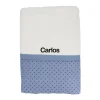 Cristina de Jos'h Toalla de Baño Mini Star Blue Personalizable^Niños Toallas