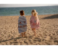 Little Dutch Toalla de Playa Ocean Sea Life Azul Personalizable^Niños Toallas Playa Niños