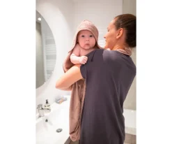 Niños Timboo Toalla Delantal Capa Baño Savannah Sand Personalizable