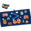 Spiegelburg Toalla Mágica bomberos^Niños Toallas