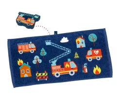 Spiegelburg Toalla Mágica bomberos^Niños Toallas