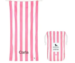 Niños Dock & Bay Toalla Playa Extra Large Microfibra Cabana Malibu Pink Personalizable