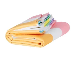 Dock & Bay Toalla Playa Extra Large Microfibra Summer Rainbow Personalizable