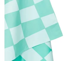 Dock & Bay Toalla Playa Extra Large Microfibra Summer Check Verde Personalizable