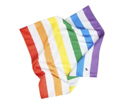 Dock & Bay Toalla Playa Large Microfibra Summer Rainbow Skies Personalizable