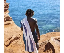 Dock & Bay Toalla Playa Large Microfibra Summer Dusk to Dawn Personalizable