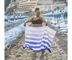 Dock & Bay Toalla Playa Large Microfibra Summer Dusk to Dawn Personalizable