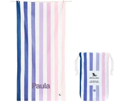 Dock & Bay Toalla Playa Large Microfibra Summer Dusk to Dawn Personalizable