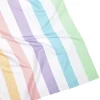 Niños Dock & Bay Toalla Playa XXL Microfibra Cabana Rainbow Pastel Personalizable