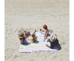 Niños Dock & Bay Toalla Playa XXL Microfibra Cabana Rainbow Pastel Personalizable