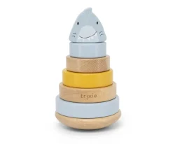 Niños Trixie Torre Apilable Mr. Shark Personalizable