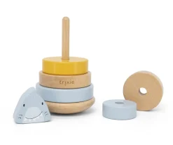 Niños Trixie Torre Apilable Mr. Shark Personalizable