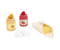 Niños Janod Tostadora de Pan y Accesorios Abuelita Alegre