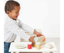 Niños Janod Tostadora de Pan y Accesorios Abuelita Alegre
